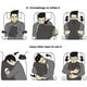 thumbnail image 5 of Almohada inflable de viaje para avión, almohada inflable de aire para el cuello, 5 of 6