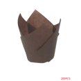 thumbnail image 1 of Envoltorio de llama de tulipán, forros para magdalenas, moldes para pasteles, resistentes al calor, desechables, vasos de papel, herramientas para hornear 200 Uds. tholdsy JJ16494-00, 1 of 6