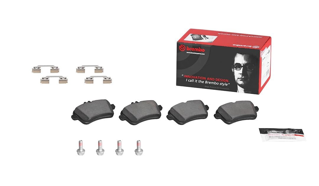 Brembo P50101N NAO BRAKE PADS Fits select: 2016 MERCEDES-BENZ GLE COUPE 63 AMG-S, 2013-2016 MERCEDES-BENZ GL 63 AMG