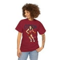 thumbnail image 2 of Sonia Citron #22 Women Basketball Cartoon Unisex Heavy Cotton Tee-KWBSC2201-Cardinal Red-S, 2 of 2