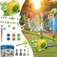 thumbnail image 2 of ZJNGJC Function Baseball Sprinkler Toy Set Outdoor Summer Water Play Game for Kids Backyard Garden Green, 2 of 9