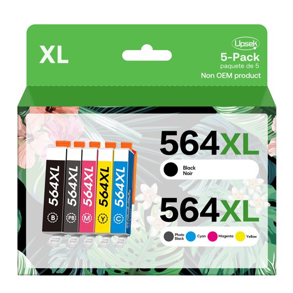 Cartucho de tinta Rohon Upsek 564XL 564 compatible para impresoras HP