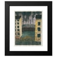 thumbnail image 2 of Karl Wiener 12x14 Black Modern Framed Museum Art Print Titled - Composition from 'Pflaster and Wiese ’XXIII (1924), 2 of 5