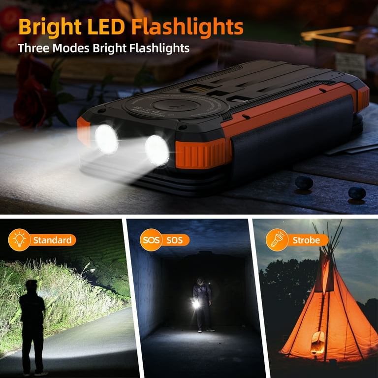 SOLPOWBEN 20000mAh Solar Power Bank 22.5W Fast Charging photo 3