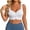 White, variant on Women's Plus Size Wireless Front-Closure Bra, Seamless Lace Tank Top Style with Wide Straps, Comfort Full-Coverage Bralette for Everyday Support (US 34-48)