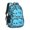Police and Helicopter, variant on Police and Star White Pattern Cute School Backpack Bag with Padded Back and Adjustable Shoulder Straps 16.9 X 12.6 X 5.9 Inches