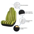 thumbnail image 6 of Yiaed Green Bamboo Fence Print Car Seat Covers,Universal Auto Seats Protector Fits for Car,SUV Sedan,Truck,Automotive Seat Covers & Accessories-1, 6 of 9