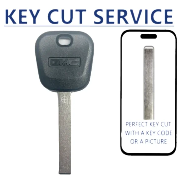 KEY CUT GMC Savana 2015 - 2020 B120 B121 Transponder Key 46 Circle CHIP