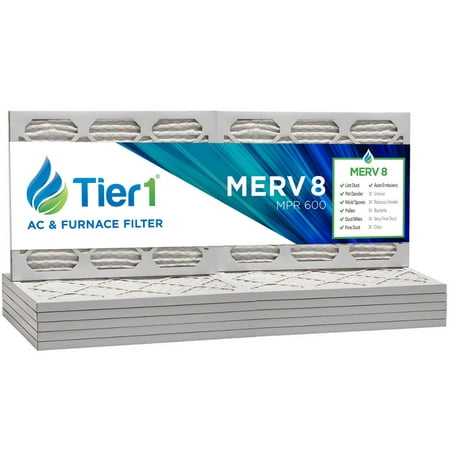 

Tier1 12x36x1 Merv 8 Pleated Air/ Furnace Filter -6 Pack