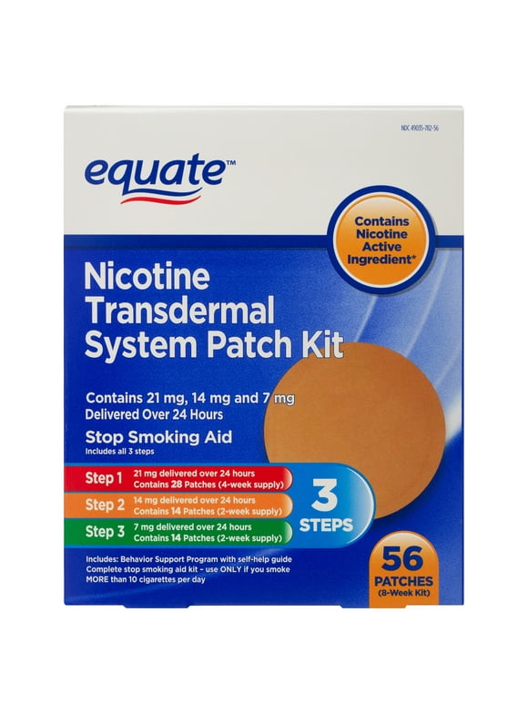 Nicotine Patches Smoking Aid Stop Smoking Patch [30 Patches] Easy And