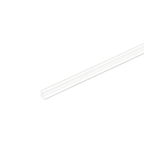 Uxcell Acrylic Square Rod,5mmx5mmx20inch Clear Plastic Rod Solid PMMA Bar