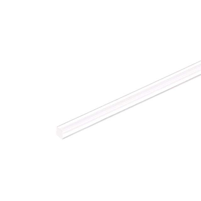 Unique Bargains 5mmx5mmx20' Acrylic plexiglass rod, Square Clear Acrylic Plastic Rod PMMA Bar
