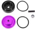 thumbnail image 1 of HUGFEGWE Car Rear Wiper Delete Cap, Aluminium Alloy Vehicle Rear Wiper Delete Plug Cover Replacements for Honda Purple Red Orange(紫色) CJB91-16973, 1 of 9