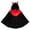 Black, variant on Cute Bat Blanket Hoodie for Women, Halloween Cosplay Cape with Oversized Wings, Soft Plush Coral Fleece Hooded Cloak with Skull Pockets, Loungewear