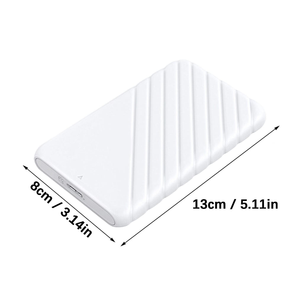 Drrntien 5Gbps 2.5inch USB3.0 Hard Drive Enclosure External Hard Drive Case Portable