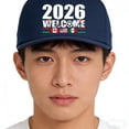thumbnail image 4 of Gorra de fútbol para aficionados de las naciones anfitrionas de 2026 | Gorra ajustable USA Can Mex Coanfitriona, 4 of 6