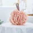 thumbnail image 4 of Esponja de baño Irfora Ducha Esponja de baño Ducha Esponjas de esponja Bolas Depurador corporal Bola de baño Flor Juego de malla de encaje de baño súper suave Luffa corporal Limpia la piel con lujosos Irfora Esponja de baño, 4 of 7