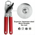 thumbnail image 2 of Can Opener, No-Trouble-Lid-Lift Magnet Manual Can Openers, Stainless Steel Sharp Blade for Beer/Tin/Bottle, Big Turning Knob Soft Handles Good for Seniors, 2 of 7