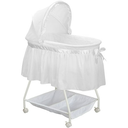 Delta - Sweet Beginnings Satin Lane Bassinet