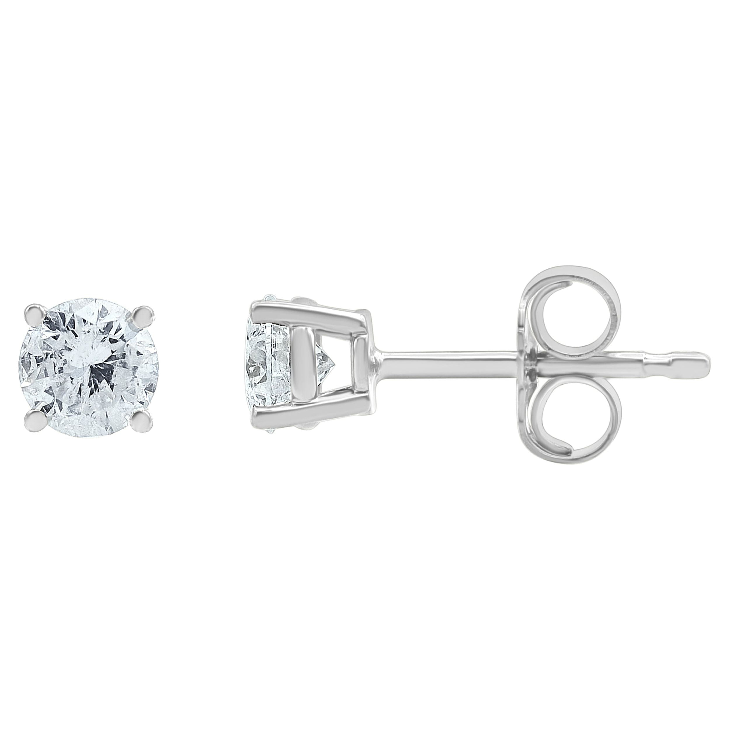Brilliance Fine Jewelry 0.50 Carat T.W. Diamond Stud Earring