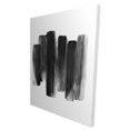 thumbnail image 1 of Formes Noires - Toile 36"x48 Pouces - Impression à la Demande, 1 of 5