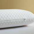 thumbnail image 6 of Memory Foam Bed Pillows, Pillow for Side and Back Sleeper, Pillow for Neck Pain Relief, Washable Removable Cover, Soft, White (Standard), 6 of 8