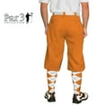 thumbnail image 2 of Orange Microfiber Golf Knickers ( Plus Fours) for Men - 48", 2 of 3