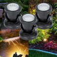 thumbnail image 1 of Angelo Décor Deluxe Pond/Landscape LED Spotlight Set, Warm White, with Sensor, 1 of 2