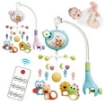 thumbnail image 5 of BAELLERT Baby Mobiles for Cribs Crib Mobile with Music & Lights Remote Control Rotating Rattle Toy Star Projection Relaxing Music Baby Crib Rattle for Boys Girls, 5 of 8