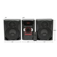 thumbnail image 6 of Onn. CD Stereo System 100W with Bluetooth and USB Charging, 6 of 12