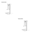 thumbnail image 2 of Methold Soporte para teléfono móvil Soporte para teléfono inteligente Soporte para teléfono móvil antideslizante ajustable Soporte para Blanco K7 2Conjunto, 2 of 6