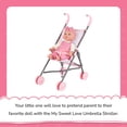 thumbnail image 5 of My Sweet Love Fold-Up Doll Stroller, Pink and White, 5 of 8