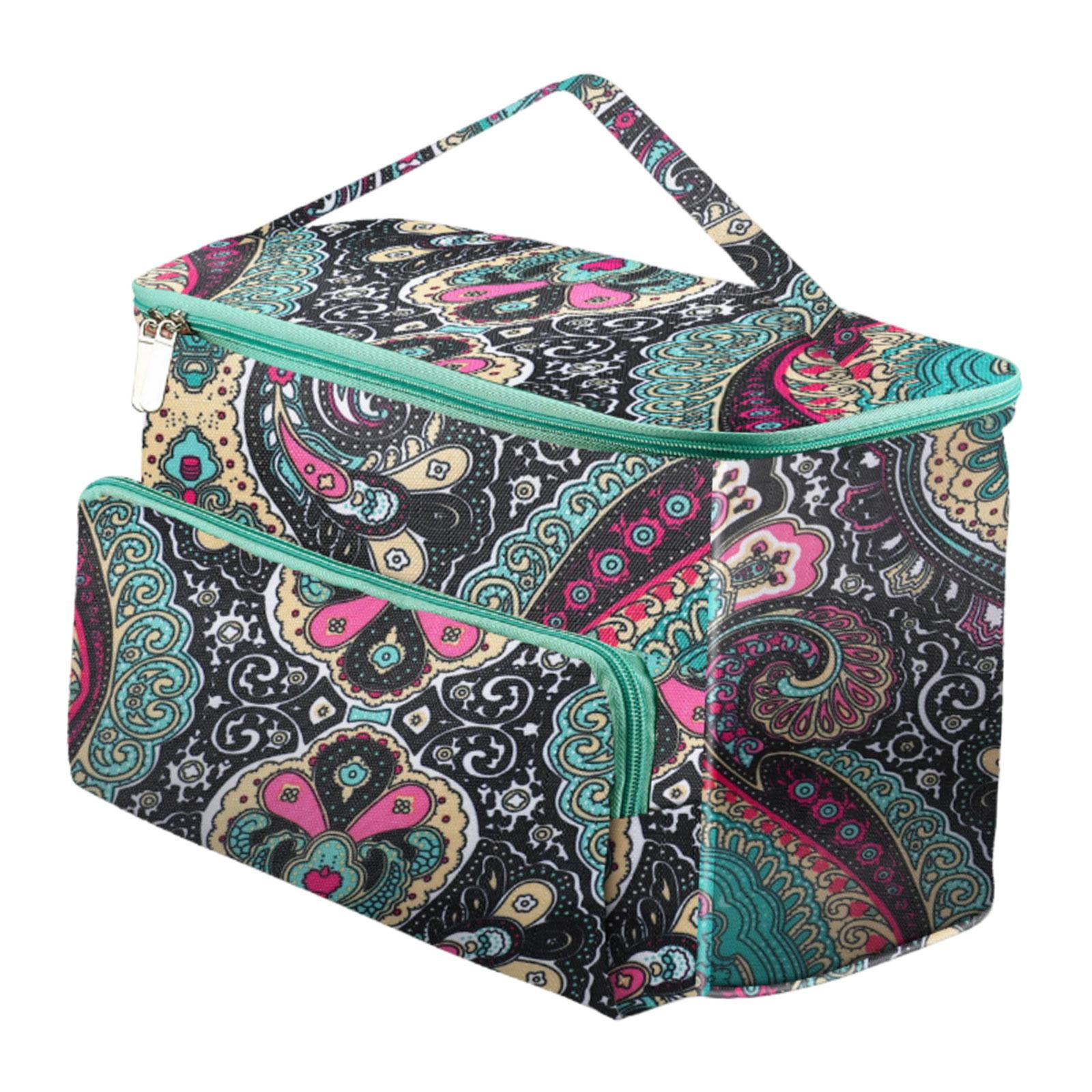 Yarn Storage Tote Bag Crochet Bag Tote Large Capacity Knitting Crochet Supplies for Traveling Skeins Lightweight Knitting Bag