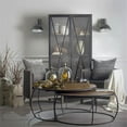 thumbnail image 4 of Maklaine Wood Nesting Coffee Tables in Brown (Set of 2), 4 of 4