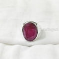 thumbnail image 6 of Ruby Corundum Mans Ring, Natural Ruby Corundum Ring, July Birthstone, Silver Jewelry, 925 Silver Ring, Birthday Gift, Heavy Mens Ring, Ottoman Style Ring, Christmas, Plain Mens Signet Ring, 6 of 9