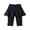 #01-Black, variant on YAYUBA Knee-Length Leggings with Skirt for Girls 3-11 Years - Stretchy Athletic Leggings - Summer Pant Skirt Leggings, RD2, 3-4 Years