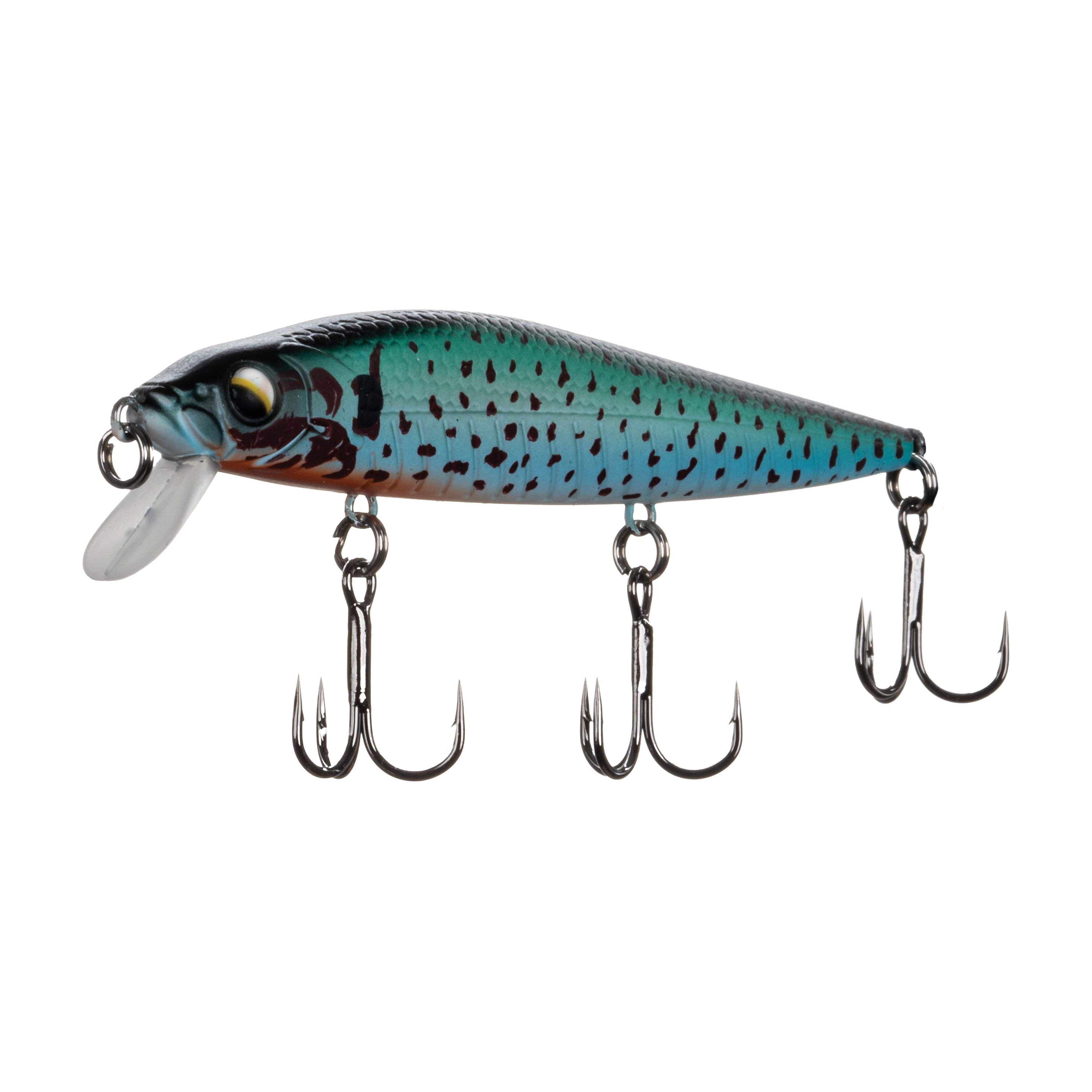 Ozark Trail 3.75 in Jerkbait Fishing Lure, Squash, 6.5 ft Diving Depth