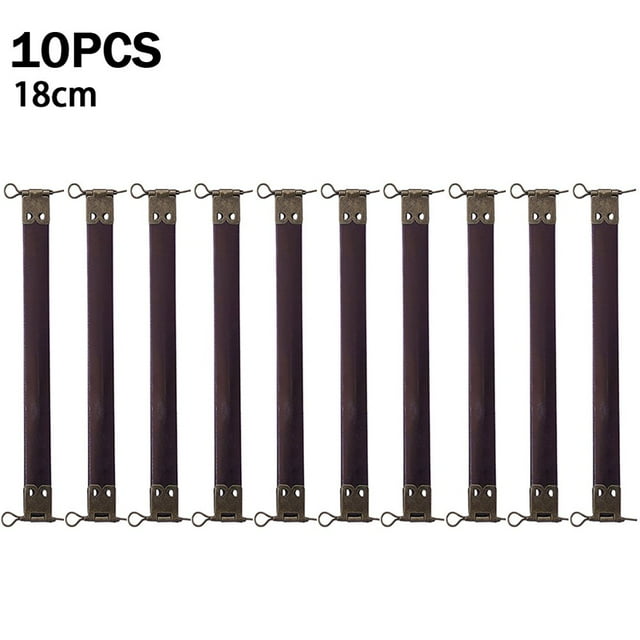 10pcs Metal Internal Flex Frame Kiss Clasp Bulk for DIY Craft Handbag Purse Wallet Sewing Making 18cm