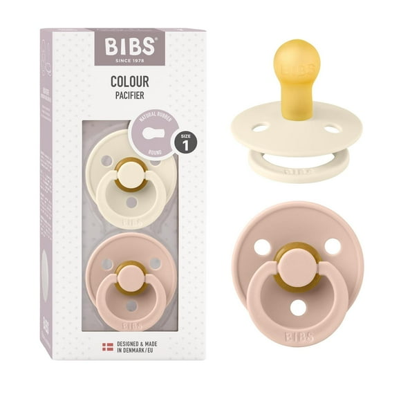 Chupete BIBS Ivory Blush 2 Piezas