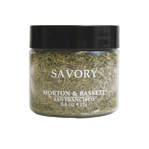 Morton & Bassett Savory, 0.4 oz – Single Herb