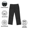 thumbnail image 4 of Boy's Flat Front School Uniform Pants, 4 of 5