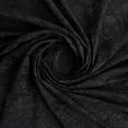 thumbnail image 2 of Zelouf Eva Floral Stretch Lace  , Sewing, DIY, Crafts Fabric by the Yard, Black, 3 Yard, 2 of 3