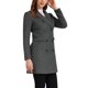 thumbnail image 4 of Abrigo de invierno para mujer INSPIRE CHIC, con solapa muesca, abrigo de doble botonadura, L gris oscuro, 4 of 6