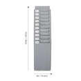 thumbnail image 4 of Business Card Holder Labels Time Rack Time Cards Organizer Attendance Cards Storage Shelf, 4 of 8