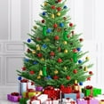 thumbnail image 4 of 4 colgantes navideños de pepino con cordón, bonitos adornos colgantes de pepino de cristal para árbol de Navidad., 4 of 7