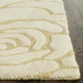 thumbnail image 3 of SAFAVIEH Cambridge Permelia Geometric Wool Runner Rug, Light Gold/Ivory, 2'6" x 8', 3 of 7
