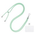 thumbnail image 1 of Unique Bargains Cordon pour Téléphone, Cordon de Cou Ajustable avec Patch de Cordon Transparent, Vert Menthe, 1 Unité, 1 of 5