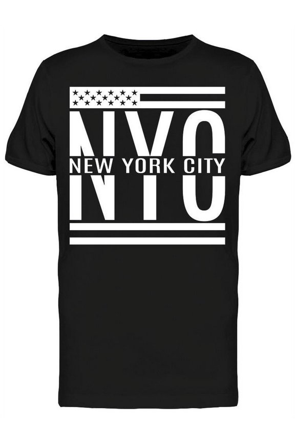 Poster. N.y.c.  T-Shirt Men -Image by Shutterstock, Male Large