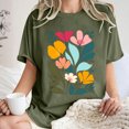 thumbnail image 2 of Raeneomay Oversized T Shirts for Women Fashion Summer Round Neck Drop Sleeves Leisure Short Sleeve Printing Tops, 2 of 6