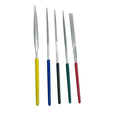

5Pcs/Set Diamond Files Needle Mini File Set Pocket Diamond Files Woodworking DIY